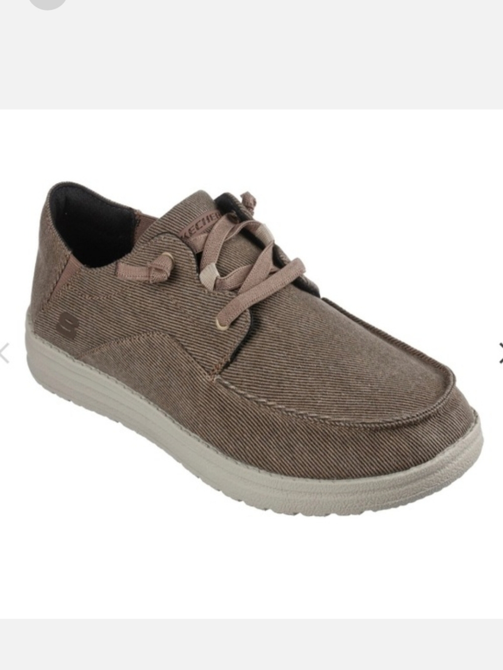 Men’s Skechers classic fit air cooled memory foam, New Size 8, Brown